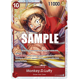 ST10-006 SR Monkey.D.Luffy