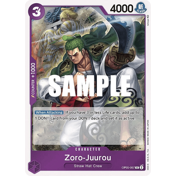 OP05-067 R Zoro-Juurou