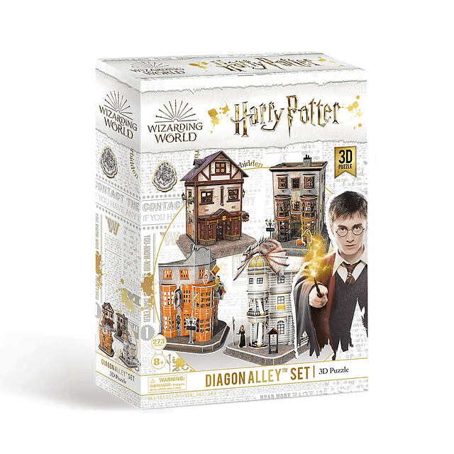 Harry Potter Diagon Alley Puzzle 3D Cubicfun