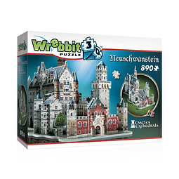Castillo Neuschwanstein Puzzle 3D - Wrebbit