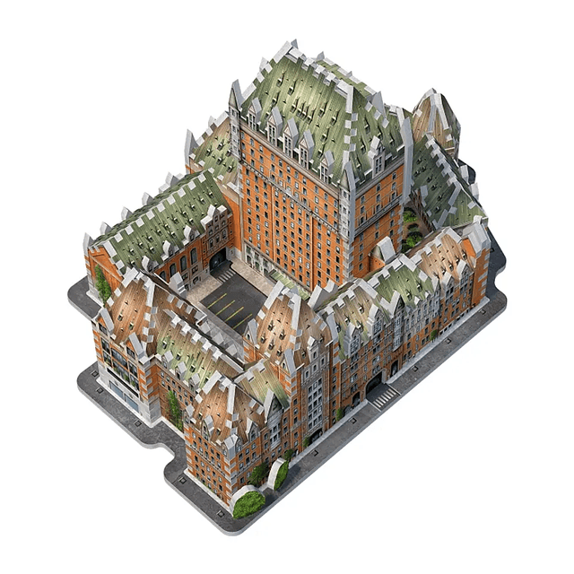 Le Château Frontenac Puzzle 3D - Wrebbit