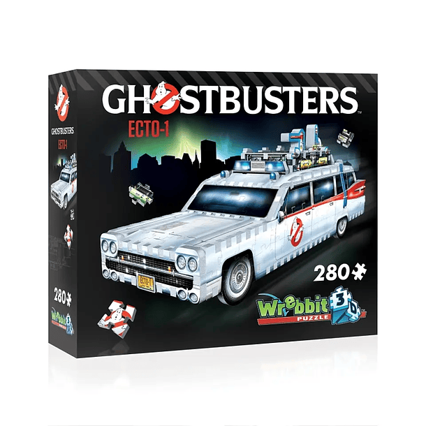 Ecto - 1  Ghostbusters Puzzle 3D - Wrebbit