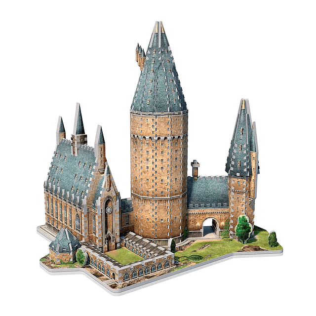 GREAT HALL - HOGWARTS HARRY POTTER PUZZLE 3D - WREBBIT