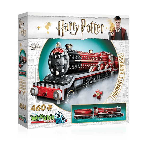 Hogwarts Exress Harry Potter Puzzle 3D - Wrebbit