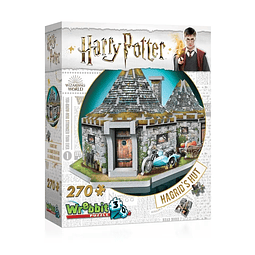 Casa de Hagrid - Harry Potter Puzzle 3D - Wrebbit