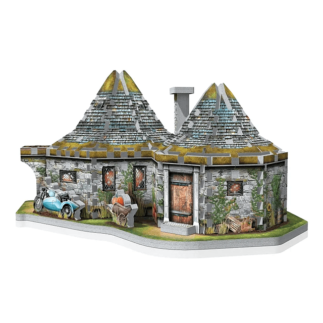 Casa de Hagrid - Harry Potter Puzzle 3D - Wrebbit