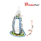 Burj AL Arab Miniatura Puzzle 3D Cubicfun 2