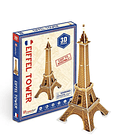 Torre Eiffel Miniatura Puzzle 3D Cubicfun 1