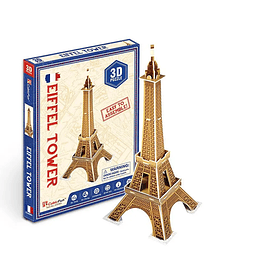 Torre Eiffel Miniatura Puzzle 3D Cubicfun