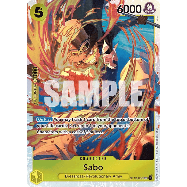 ST13-008 SR Sabo