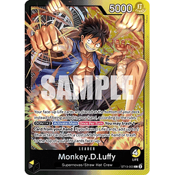 ST13-003 L Monkey.D.Luffy
