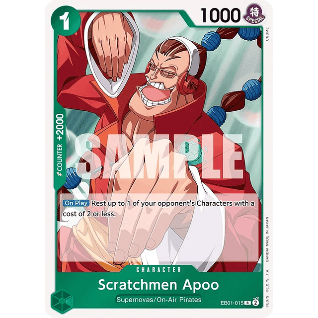 EB01-015 R Scratchmen Apoo