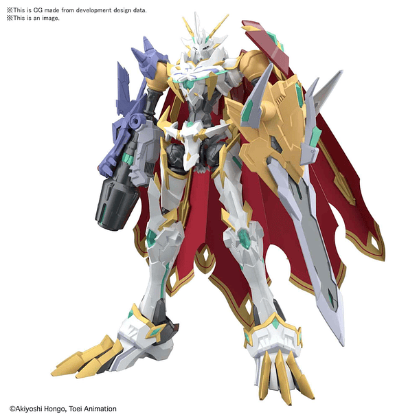  FIGURE RISE STANDARD AMPLIFIED OMEGAMON XANTIBODY BANDAI 