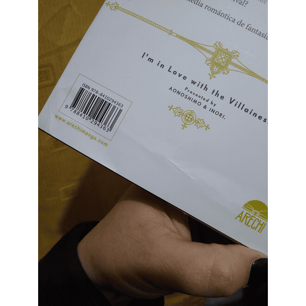 Me enamoré de la villana 5 (Manga)  / CON DETALLE 4