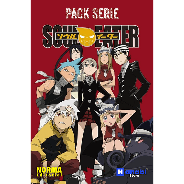 RESERVA - Pack Tomos Soul Eater (Perfect Edition) Vol. 01 al 06 1