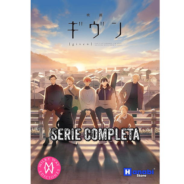 RESERVA - Pack Tomos Given Vol. 01 al 09 1