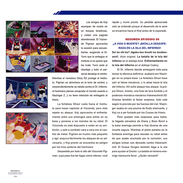 RESERVA / MAZINGER Z. La enciclopedia Vol. 2 (Tapa dura) 6