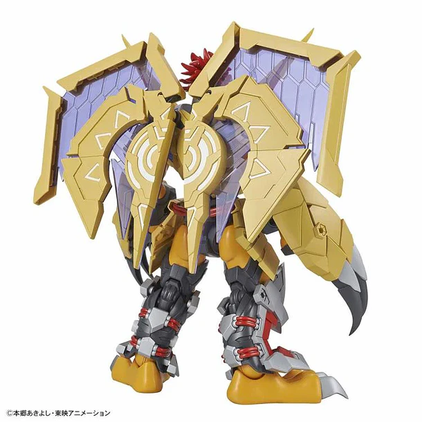 WarGreymon Figure-Rise Standard AMPLIFIED - Digimon Model Kit Articulado - Bandai 3