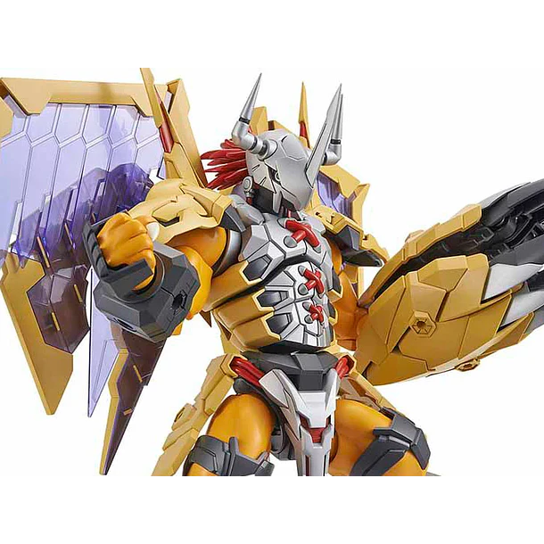 WarGreymon Figure-Rise Standard AMPLIFIED - Digimon Model Kit Articulado - Bandai 5