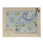 conjunto de toalha com capuz e babete para bebé 2