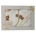 Conjuntos de fralda e babete 100% algodão  Orgulho Avós 3