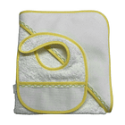 Toalhas e babete para bordar ponto cruz  4 cores 3