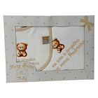 Conjuntos de fralda + babete com dizeres  4