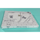 Conjuntos de fralda + babete com dizeres  9