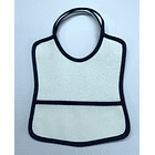 Conjunto  de  6 babetes para bordar a ponto cruz 5