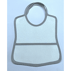 Conjunto  de  6 babetes para bordar a ponto cruz 7