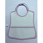 Conjunto  de  6 babetes para bordar a ponto cruz 8