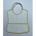 Conjunto  de  6 babetes para bordar a ponto cruz 9