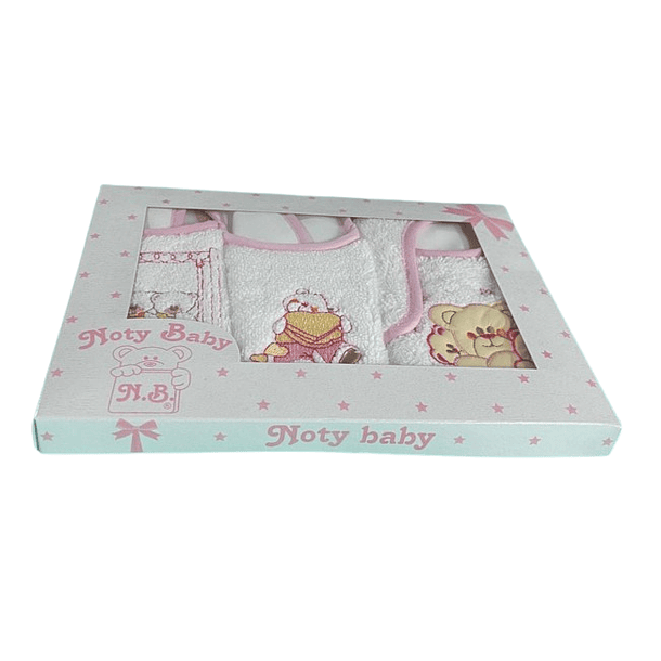 Conjunto de 3 Babetes com 3 diferentes modelos