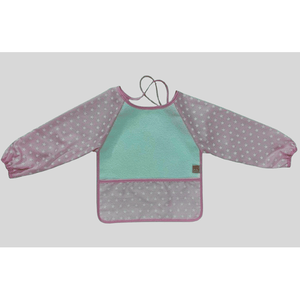 Lindos babeiros impermeáveis com mangas 7