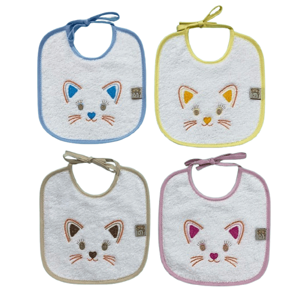 Babete para bebé ( bordadas)  