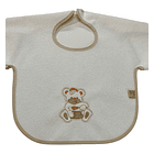 Babeiros com mangas bordados e impermeáveis 2