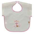 Babeiros com mangas bordados e impermeáveis 3