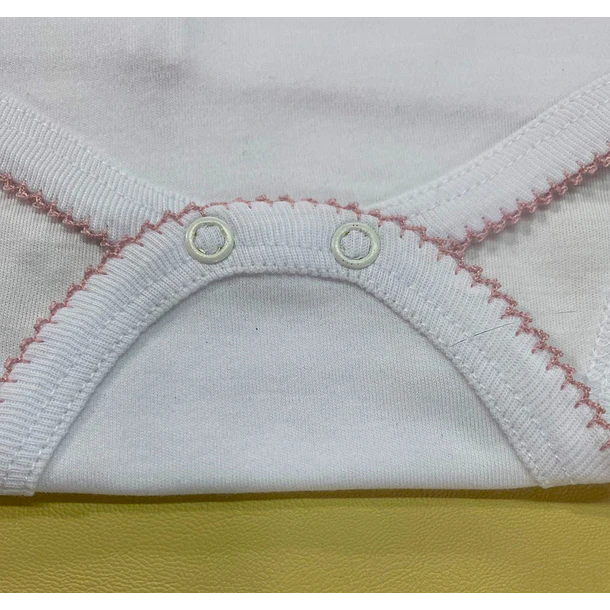 Conjunto de Body+   Gorro  +  luvas + Babete 100% algodão 4