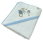 Toalhas com capuz estampado para bebé 100% algodão 4