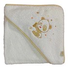 Toalhas de balho para bebé com capuz bordados 3