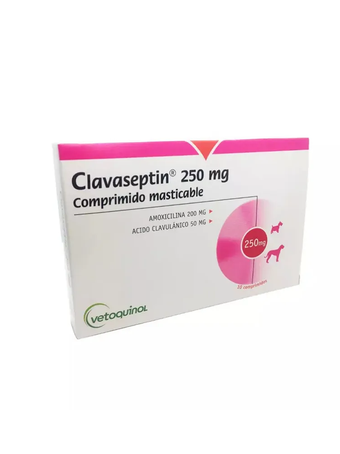 CLAVASEPTIN 250 MGR. X 10 COMPR.  1