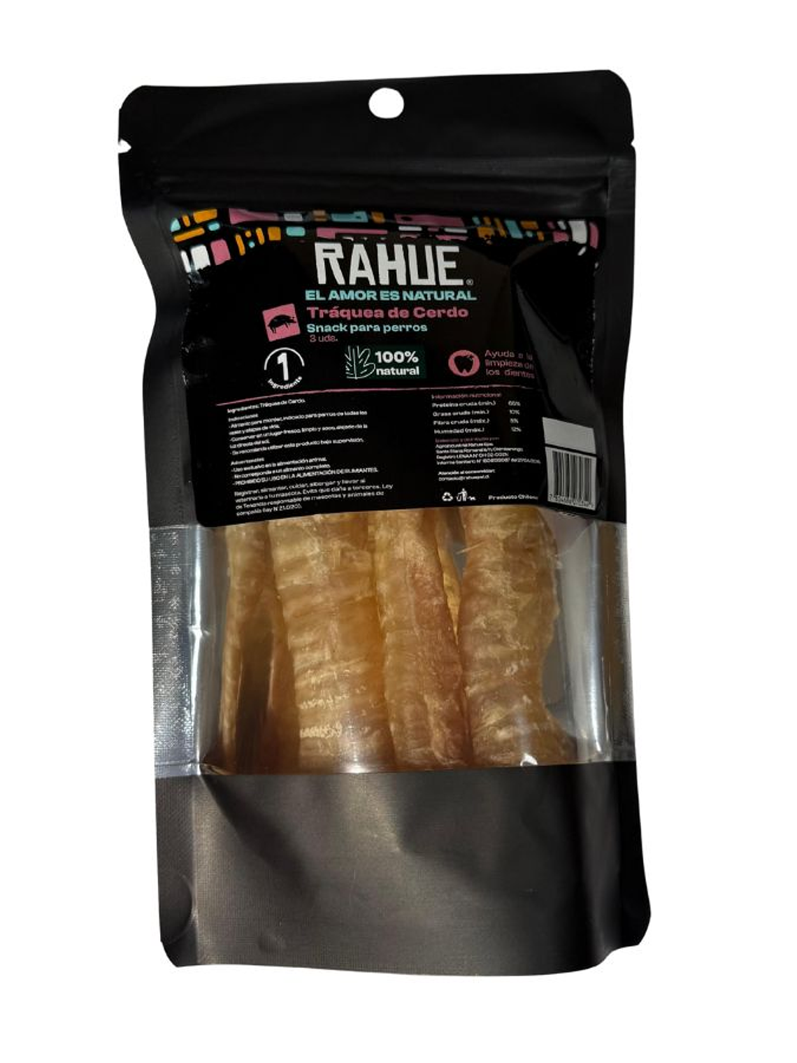 Traquea de cerdo 3 uds  1