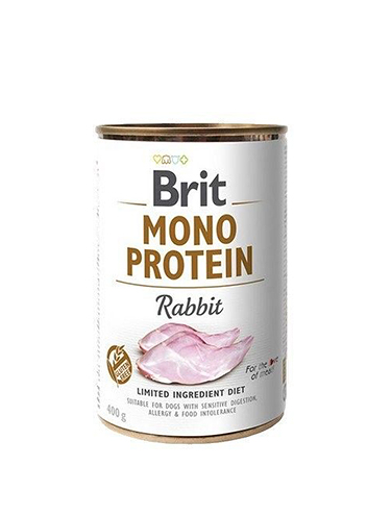 BRIT MONO PROTEIN RABBIT 400 G  1