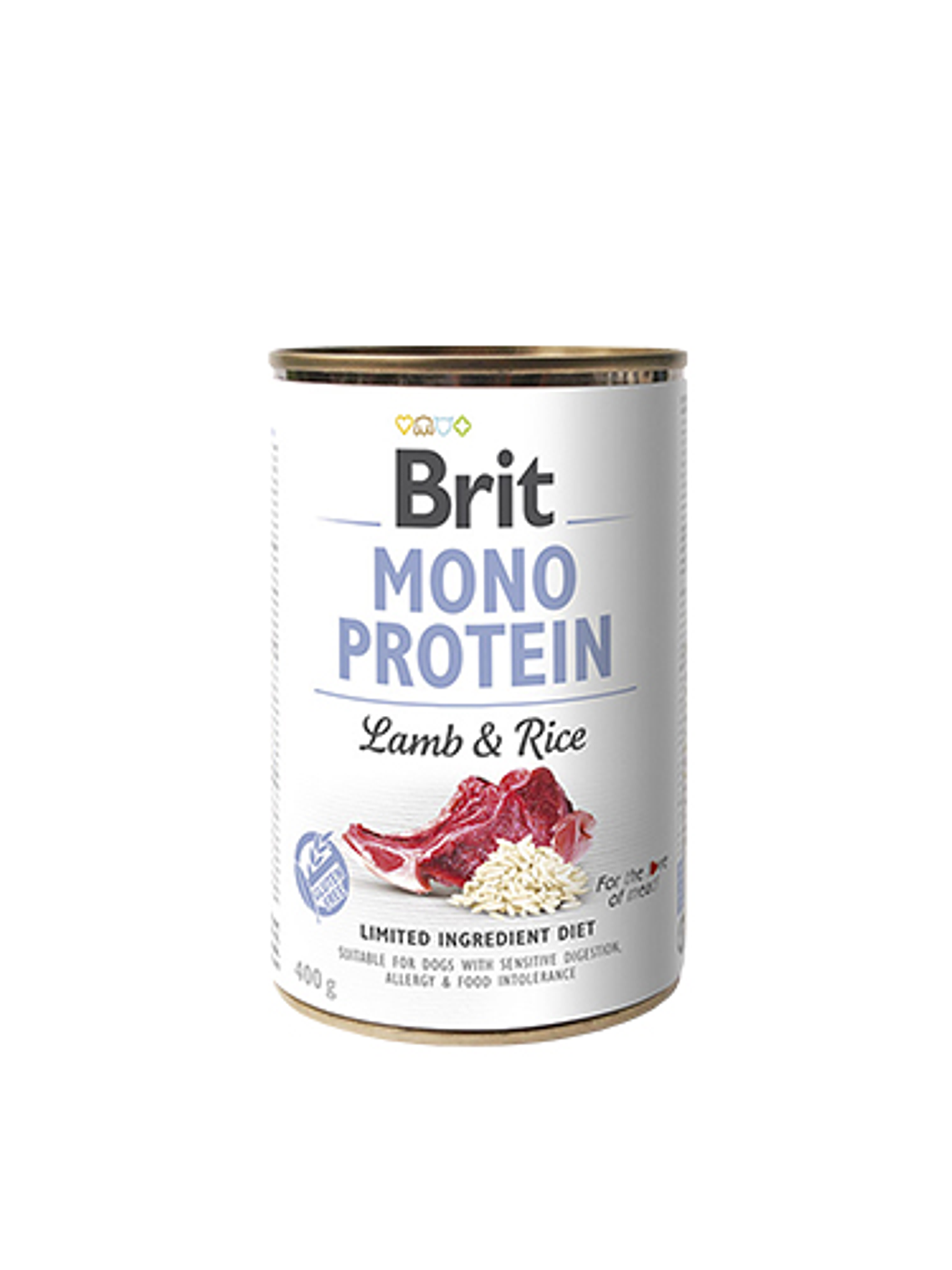 BRIT MONO PROTEIN LAMB & RICE 400 G  1