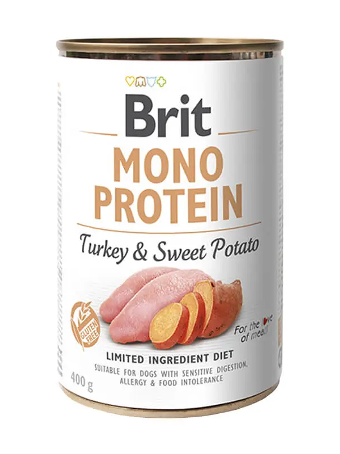 BRIT MONO PROTEIN TURKEY & SWEET POTATO 400 G  1