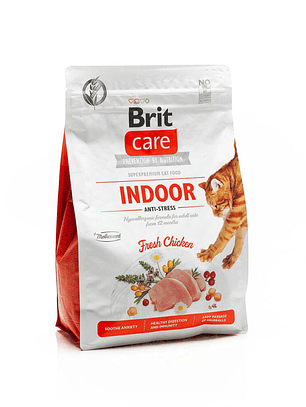 BRIT CARE CAT GRAIN-FREE INDOOR ANTI-STRESS 2 KG 