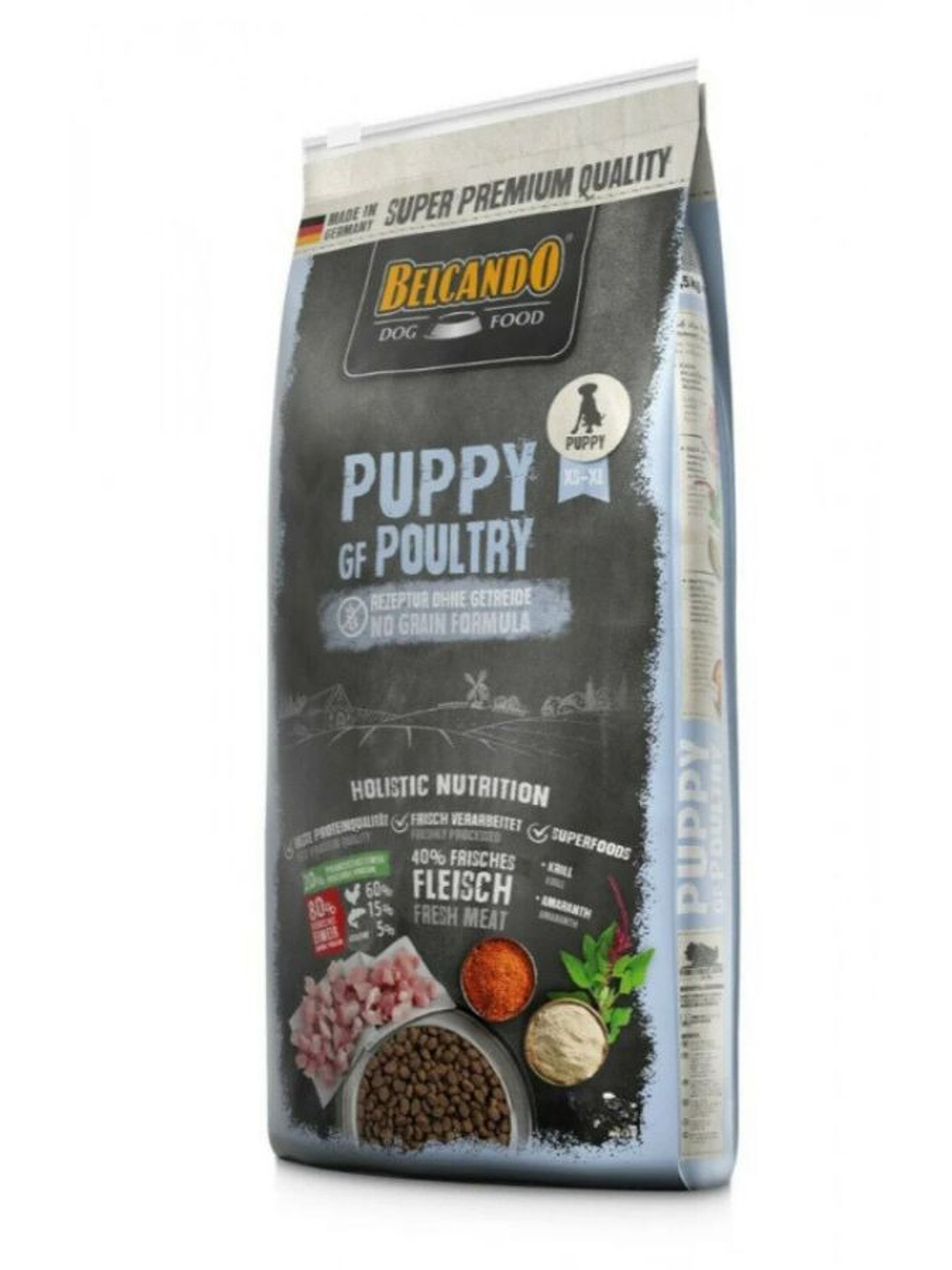 BELCANDO PUPPY GRAIN FREE POULTRY 4 KG  1