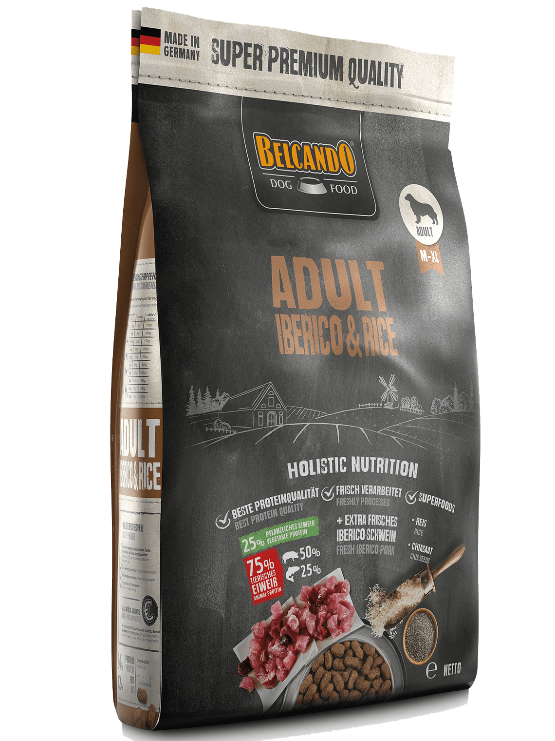 BELCANDO ADULT IBERICO & RICE 4 KG  1