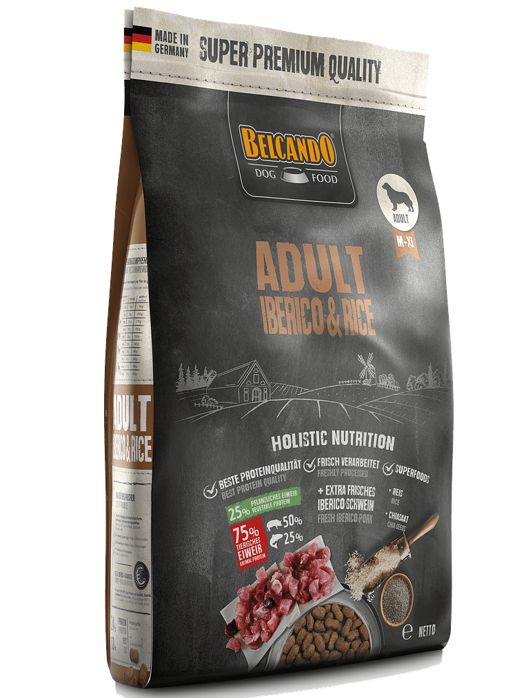 BELCANDO ADULT IBERICO & RICE 4 KG  1
