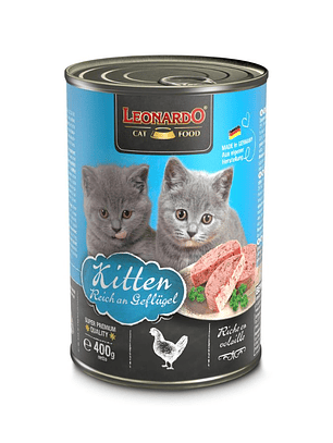LEONARDO LATA KITTEN 400 GRS 